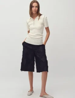 Paoula SS-M Polo Knit - Sugar