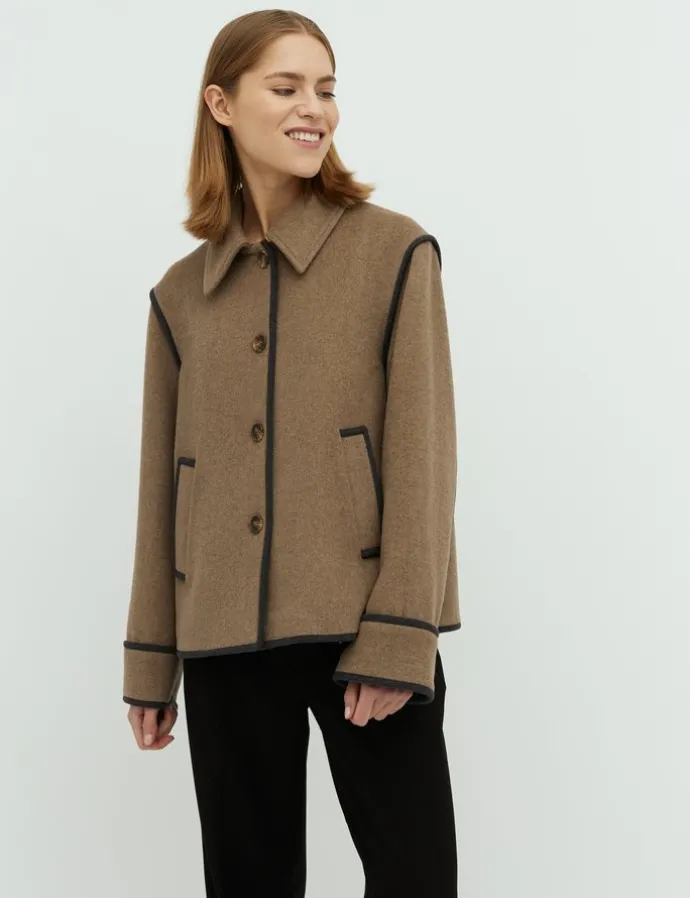 Plawie-M Coat - Bruin