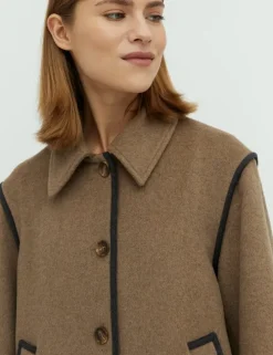 Plawie-M Coat - Bruin