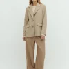 Quinton-M Blazer Jacket - Zand