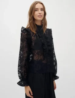 Relena-M Blouse - Zwart