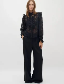 Relena-M Blouse - Zwart