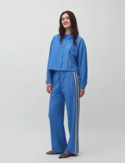 Seppina-M Shirtblouse - Blauw