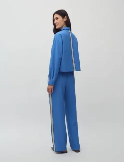 Seppina-M Shirtblouse - Blauw
