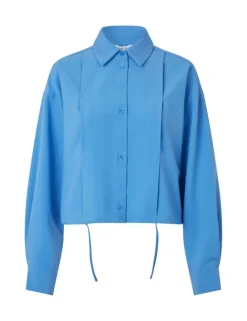Seppina-M Shirtblouse - Blauw