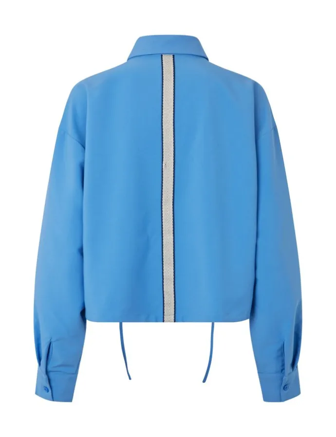 Seppina-M Shirtblouse - Blauw