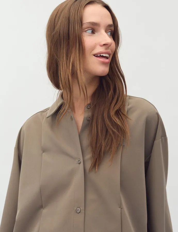 Seppina-M Shirtblouse - Zand