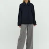 Tary-M Wool Jacket - Donkerblauw