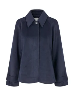 Tary-M Wool Jacket - Donkerblauw