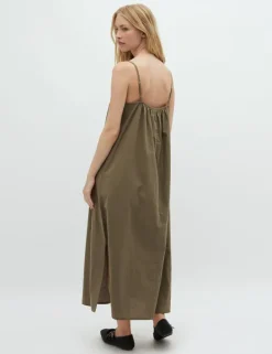 Teslana-M Dress - Militair groen