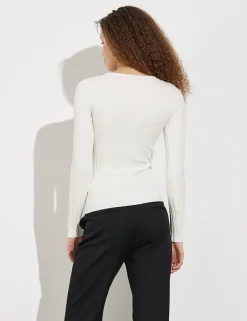 Trenna Knit Trui - Sugar