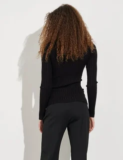Trenna Knit Trui - Zwart