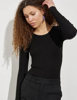 Trenna Knit Trui - Zwart