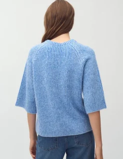 Ubeda-M Gebreide Trui - Blauw