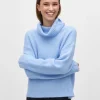 Vesina-M Knitted Sweater - Lichtblauw