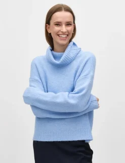 Vesina-M Knitted Sweater - Lichtblauw