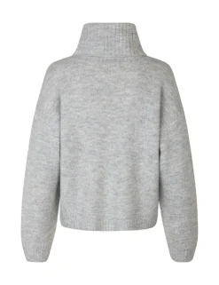 Vesina-M Knitted Sweater - Grijs