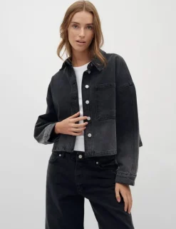 Wanniah-M Denim Jacket - Grijs
