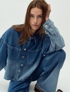Winnia-M Denim Jacket - Denim