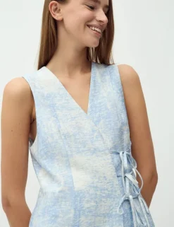 Wrenlianna-M Jurk - Blauw